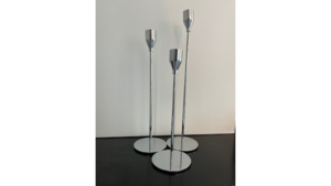 Silver Taper Candle Holder (Varying Sizes) rental Southern Utah, UT