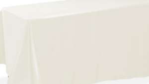 108" X 156" Table Linen Ivory rental Southern Utah, UT