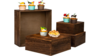 Risers Rustic Brown Square Wooden, (Set Of 4) rental in Southern Utah, UT