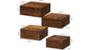 Risers Rustic Brown Square Wooden, (Set Of 4) rental in Southern Utah, UT
