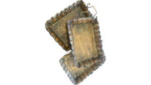 Rustic Metal Serving Trays (Set Of 3) rental Southern Utah, UT