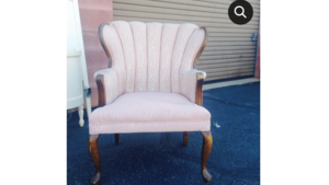 Vintage Upholstered Victorian Style Pale Pink A... rental Southern Utah, UT