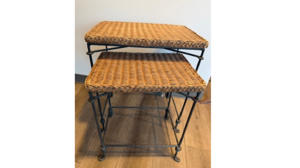 Table Woven With Metal Leg Lg rental Southern Utah, UT