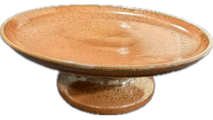 Rustic Ceramic Cake Stand rental Southern Utah, UT