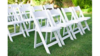 Wedding White Resin Chair rental in Southern Utah, UT