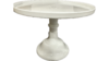 Tall White Glass Cake Stand rental in Southern Utah, UT