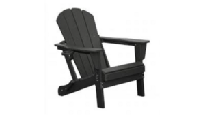 Black Folding Adirondak Chair rental Southern Utah, UT