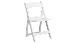 Garden White Folding Chair rental Palm Beaches-Treasure Coast, FL
