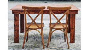 5ft x 40" Farm table ( 2/4 guest Chestnut ) Swe... rental Palm Beaches-Treasure Coast, FL