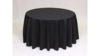132" Round Polyester Black rental in Palm Beaches-Treasure Coast, FL