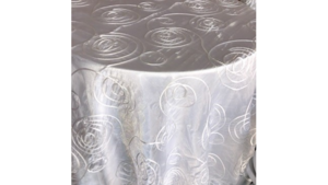 84"x84" Swirl Sheer / White (Overlay) rental Palm Beaches-Treasure Coast, FL