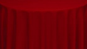 90x156  Red Polyester rental Palm Beaches-Treasure Coast, FL