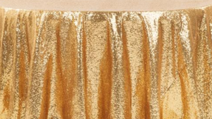90x156 Gold 24K - Sequin rental Palm Beaches-Treasure Coast, FL