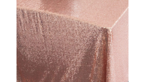 90x156 - Sequin Rose Gold rental Palm Beaches-Treasure Coast, FL