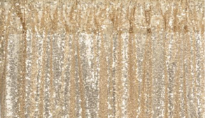 Drape 8x9 Champagne Gold Sequin rental Palm Beaches-Treasure Coast, FL