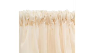 Drape 10ft Beige Champagne Sheer rental Palm Beaches-Treasure Coast, FL