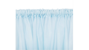 Drape 12' Tall x118" Wide Sheer - Light Blue rental Palm Beaches-Treasure Coast, FL