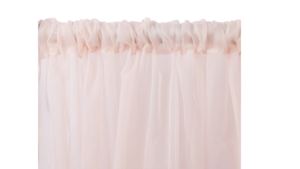 Drape 12'Ft Tall x118" Wide Blush Sheer rental Palm Beaches-Treasure Coast, FL