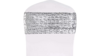 Silver - Sequin - Chair Bands rental in Palm Beaches-Treasure Coast, FL