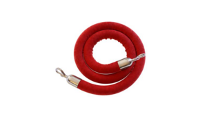 Stanchion Rope Red 4' rental Palm Beaches-Treasure Coast, FL