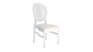 White Louis Chair (*Limited Qty) rental Palm Beaches-Treasure Coast, FL