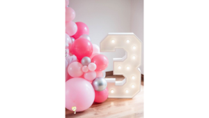 3 Marquee Number THREE 4ft Tall rental Palm Beaches-Treasure Coast, FL