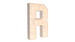 R Marquee Letter 4ft rental Palm Beaches-Treasure Coast, FL