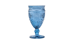 Vintage Blue Glass Goblet 10 oz (to be Placed 2... rental Palm Beaches-Treasure Coast, FL