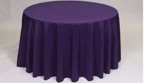 120 Round Polyester *Purple rental Palm Beaches-Treasure Coast, FL