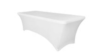 6ft - Banquet Spandex White rental Palm Beaches-Treasure Coast, FL