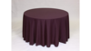 120 Round - Polyester * Egg Plant rental in Palm Beaches-Treasure Coast, FL