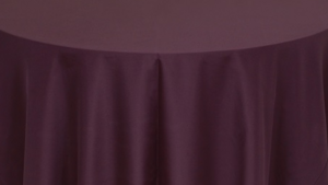 90x156 Banquet - Polyester *  Eggplant rental Palm Beaches-Treasure Coast, FL