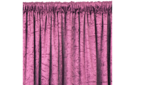 Violet - Velvet Drape 8'Ft Tall x48" rental Palm Beaches-Treasure Coast, FL