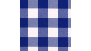 Gingham Royal Check - Polyester rental Palm Beaches-Treasure Coast, FL