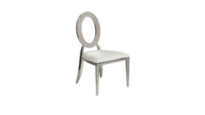 Ava  O Back Chair - Silver rental Palm Beaches-Treasure Coast, FL