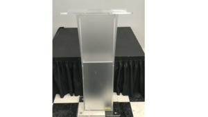 Acrylic Podium rental Kansas City, MO
