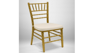 Chair Gold Chiavari W/O Pad rental Kansas City, MO