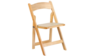 Chair Natural Wood Padded rental in Kansas City, MO