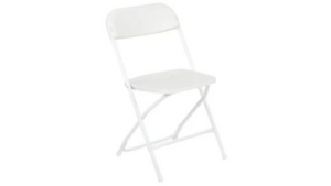 Chair White Folding rental Kansas City, MO
