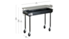 Gas Grill (2'X5') With Propane rental in Kansas City, MO