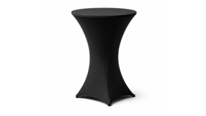 Linen 30" Spandex Black rental Kansas City, MO
