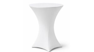 Linen 30" Spandex White rental Kansas City, MO