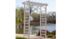 White Lattice Garden Arbor rental in Kansas City, MO
