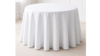 Linen 120" Round White rental in Kansas City, MO