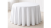 Linen 90" Round White rental in Kansas City, MO