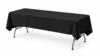 Linen 60"X120" Black rental in Kansas City, MO