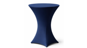 Linen 30" Spandex Navy rental Kansas City, MO