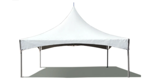20' X 20' X 8' Peak White Frame Tent rental Kansas City, MO