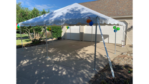 20' x 20' Frame Tent rental Cleveland, OH