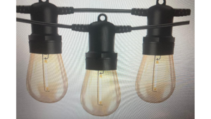 Lights- Bistro Style for Tent 45' length rental Cleveland, OH